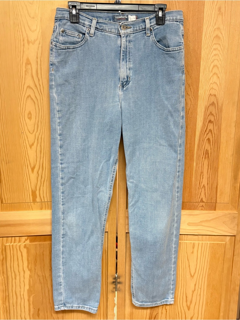 Vintage 98% Cotton Liz Claiborne Light Wash Womens Skinny Jeans